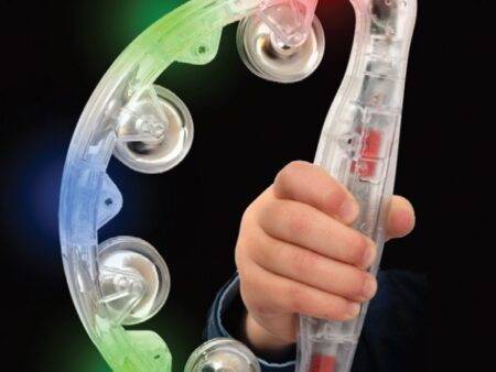 Light Up Tambourine-EYR - Image 1