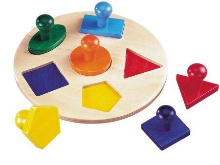 Wooden Shape Matching Board-EYR - Image 1