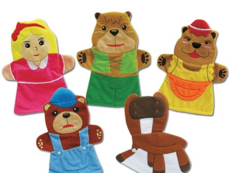 Goldilocks and The Three Bears Storytelling Puppets-EYR - Image 1