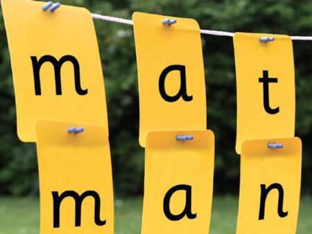 Phonics Washing Line Phase 2-EYR - Image 1