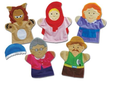 Little Red Riding Hood Storytelling Puppets-EYR - Image 1