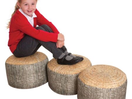 Tree Stump Seats (3)-EYR - Image 1