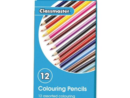 Classmaster Colouring Pencils, Pack Of 12 Colours-EYR - Image 1