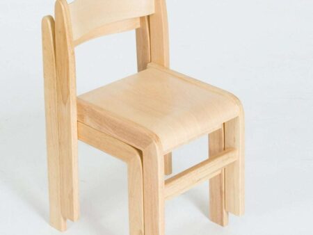 Blue Stackable Chair - 31cm (2)-EYR - Image 1