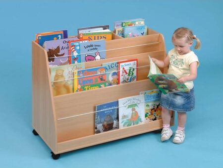 Double Sided Display Bookcase-EYR - Image 1