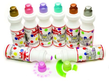 Metallic Chubbi Grip Markers Bulk Saver-EYR - Image 1
