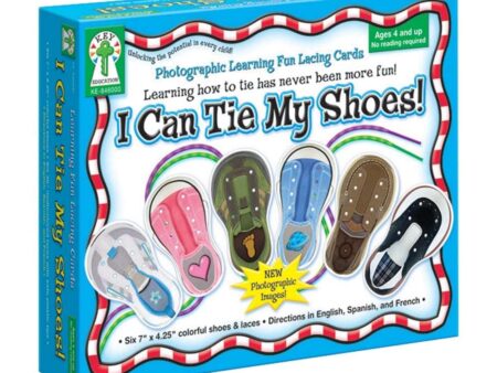 I Can Tie My Shoes Lacing Cards-EYR - Image 2