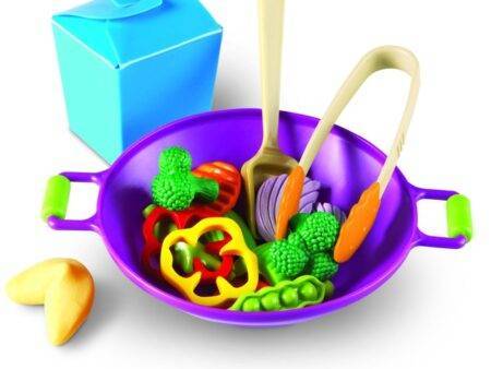 Chinese Play Food Wok Set-EYR - Image 1