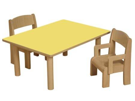 Rectangular Table Blue-EYR - Image 1
