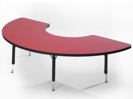 Height Adjustable Arc Table Maple-EYR - Image 3