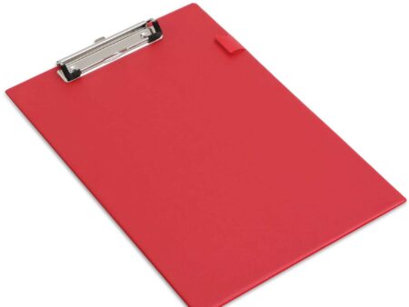 Foolscap PVC Clipboards (Pack of 5)-EYR - Image 1