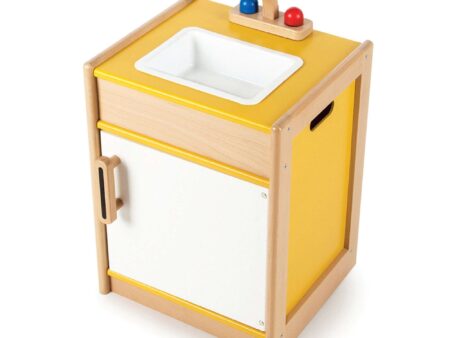 Junior Chef Wooden Play Kitchen Sink-EYR - Image 1