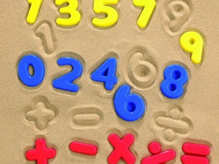 Number Sand Moulds-EYR - Image 1