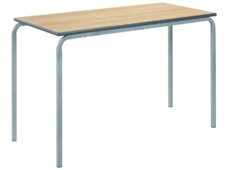 Crushed Bent Frame Stacking Table Rectangular H59cm Ailsa Pk3-EYR - Image 2