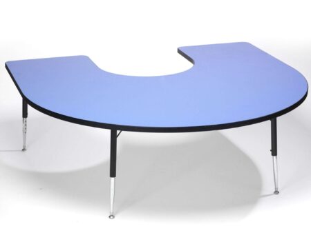 Height Adjustable Arc Table Maple-EYR - Image 4