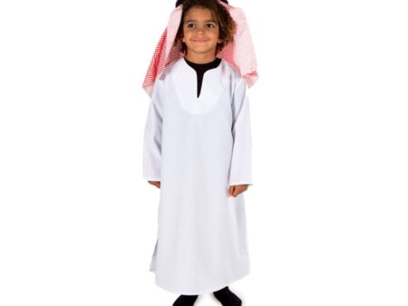 Traditional Middle Eastern Thawb And Ghutra Clothing, Boy Age 3-EYR - Image 2