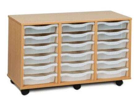 18 Tray Unit - Translucent Trays-EYR - Image 1