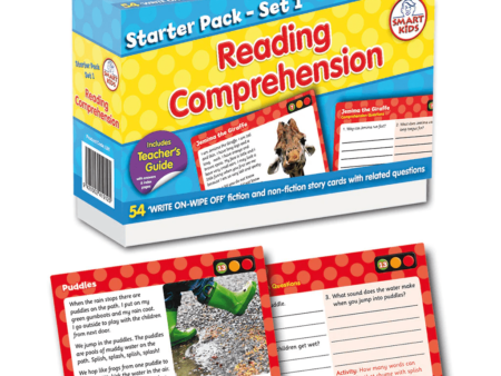 Early Reading Comprehension Cards Set 1-SK - Image 1