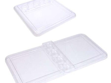 Single Titchy Tub Lid - Clear-CICA - Image 1