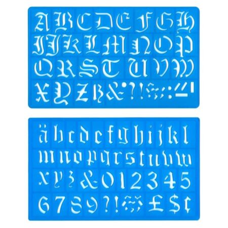 30mm Old English Stencil Set-MB