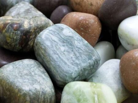 Assorted Polished Stones Small 1Kg-CICA - Image 1
