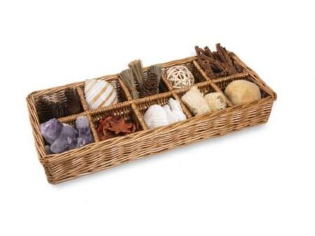 Retangular Ten'S Basket (10 Section)-CICA - Image 1