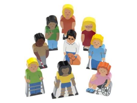 Wooden People With Special Needs-CICA - Image 1