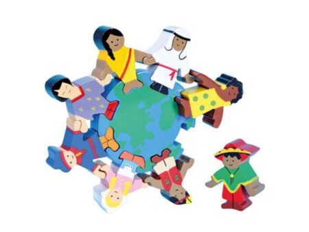 Wooden Children Of The World Puzzle-CICA - Image 1