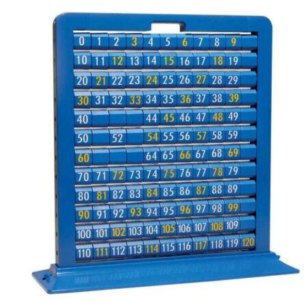 School Stationery Supplies Turn And Learn 0-120 Number Board-CICA - Image 1