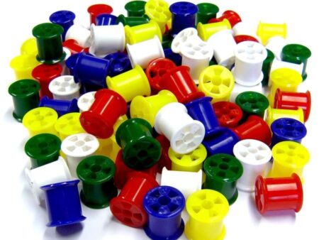 Plastic Cotton Reels Pack 100-MB - Image 1
