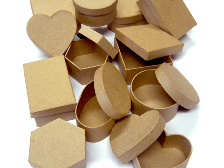 Paper Mache Boxes Pack 12-MB - Image 1