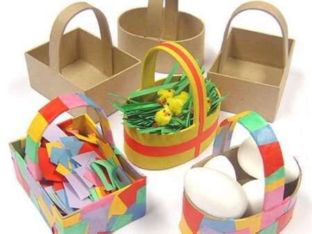 Paper Mache Baskets Set of 6-MB - Image 1