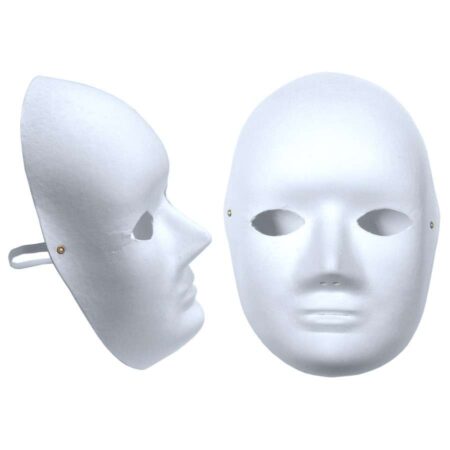 School Stationery Supplies Rigid Paper Fibre Face Mask Pack 10-MB - Image 1