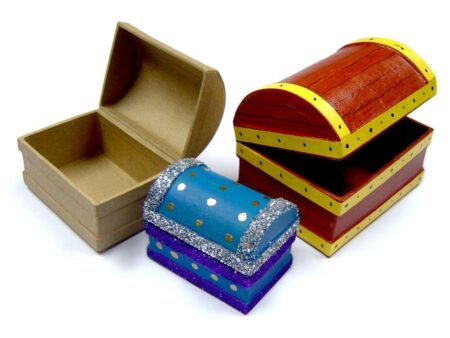 P Mache Treasure Chests Pk 3-MB - Image 1