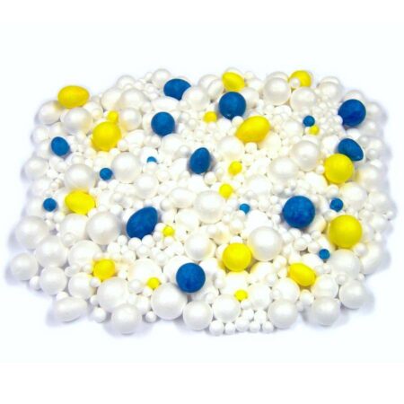 School Stationery Supplies Polystyrene Balls & Eggs Pk 600-MB - Image 1