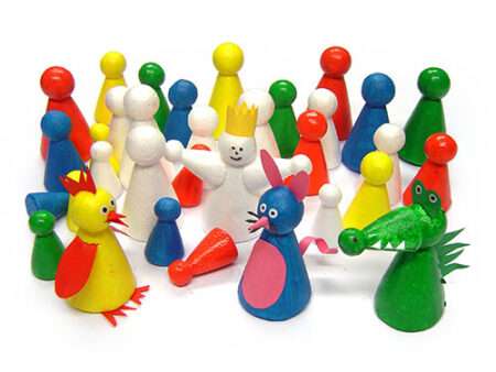 Polystyrene Cone Puppets Pack 30-MB - Image 1