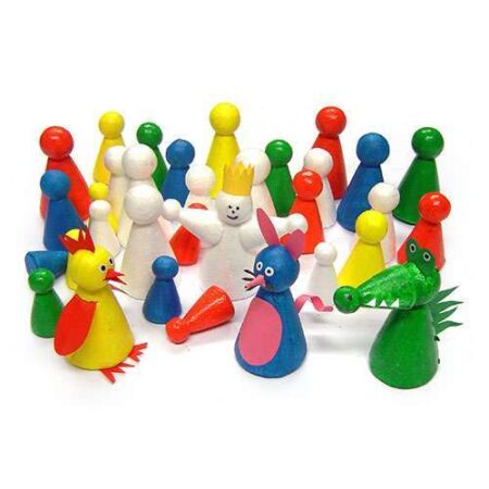School Stationery Supplies Polystyrene Cone Puppets Pack 30-MB - Image 1