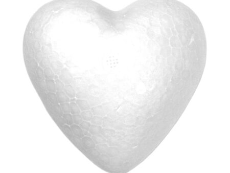 Polystyrene Heart Shape Pack 10-MB - Image 1