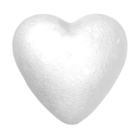 School Stationery Supplies Polystyrene Heart Shape Pack 10-MB - Image 1