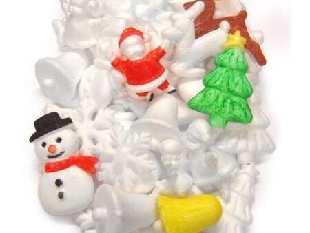 Polystyrene Xmas Shapes Pk 35-MB - Image 1