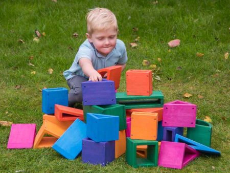 Outdoor Colour Hollow Block Set (27 Pcs) + Tray-CICA - Image 1