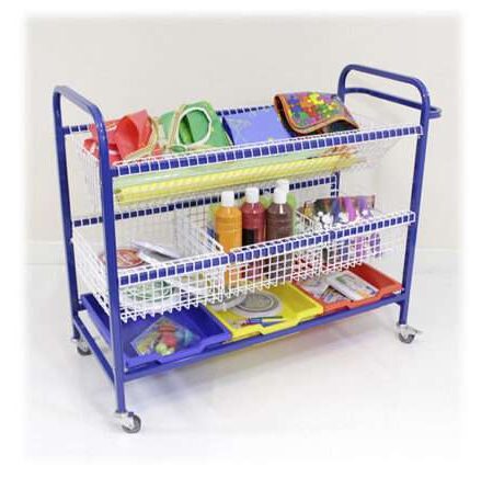 Arts And Craft Stroage Trolley-CICA - Image 1