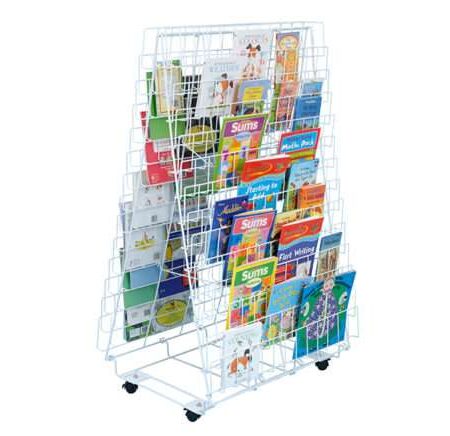 Double Sided Mobile Book Stand-CICA - Image 1