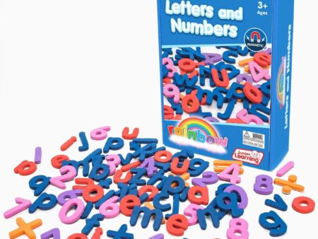 Rainbow Letters and Numbers-JL - Image 1