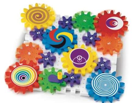 Quercetti  Kaleido Gears 55pc-CICA - Image 1