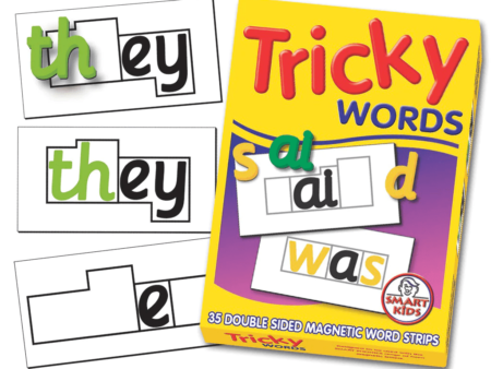 Tricky Words Magnetic Strips-SK - Image 1