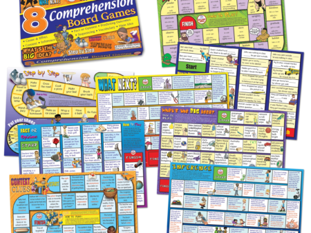 8 Reading Comp Games-SK - Image 1