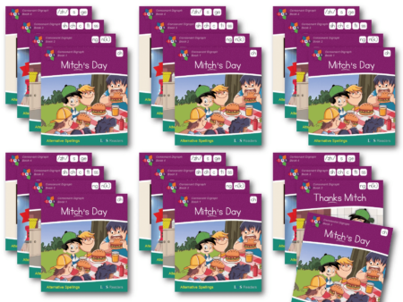 Digraph Spellings Readers SET OF 6-SK - Image 1