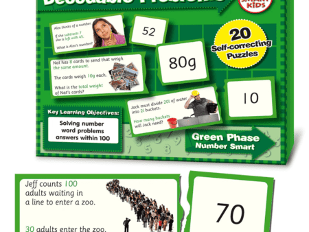 Decodable Word Problems (four operations) to 100-SK - Image 1