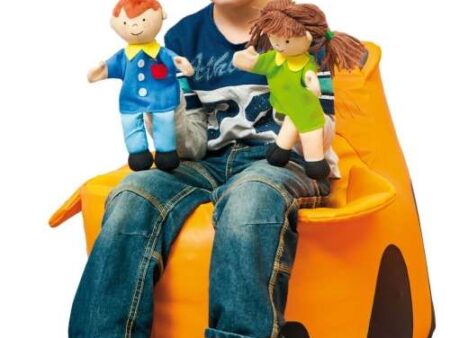 Hand puppets - Family Set 25 cm - 6 pc-CICA - Image 1